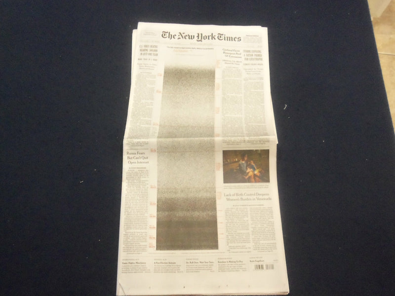 2021 FEBRUARY 21 NEW YORK TIMES - U.S. VIRUS DEATHS NEARING 500,000 IN ONE YEAR