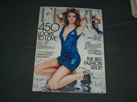 2009 SEPTEMBER FLARE MAGAZINE - CANADA - DARIA COVER - FASHION - B 5874