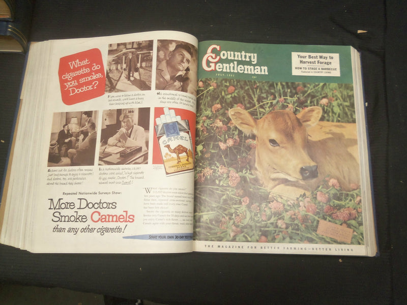 1952 JANUARY-DECEMBER COUNTRY GENTLEMAN BOUND MAGAZINE VOLUME - R 729V