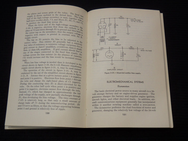 1955-1957 NAVY TRAINING COURSES - ELECTRONICS BOOKS LOT OF 2 - KD 4138