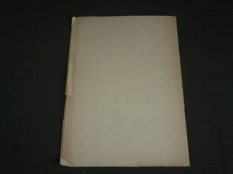 1917 CLIMATIC CHANGE TO TERTIARY APE-MAN SOFTCOVER BOOK BY BARRELL - J 7116