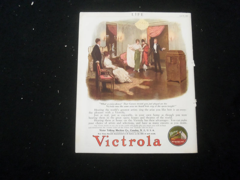 1915 APRIL 15 LIFE MAGAZINE - SPRING SOWING - L 761C