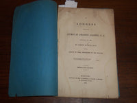 1859 ATKINSON ACADEMY ALUMNI ADDRESS BY JOSEPH B. FELT - K 1169