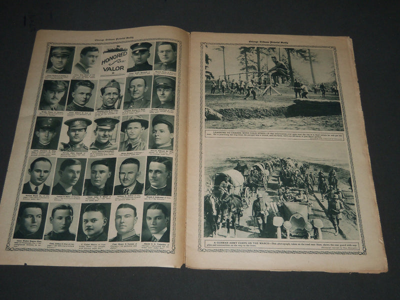1918 AUGUST 11 CHICAGO SUNDAY TRIBUNE ROTO SECTION - GENERAL FOCH - NP 2578