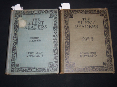 1920-1927 THE SILENT READERS LEWIS AND ROWLAND LOT OF 2 - KD 4351AB