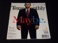 2004 FEBRUARY TEXAS MONTHLY MAGAZINE - GEORGE W. BUSH FRONT COVER - E 7542