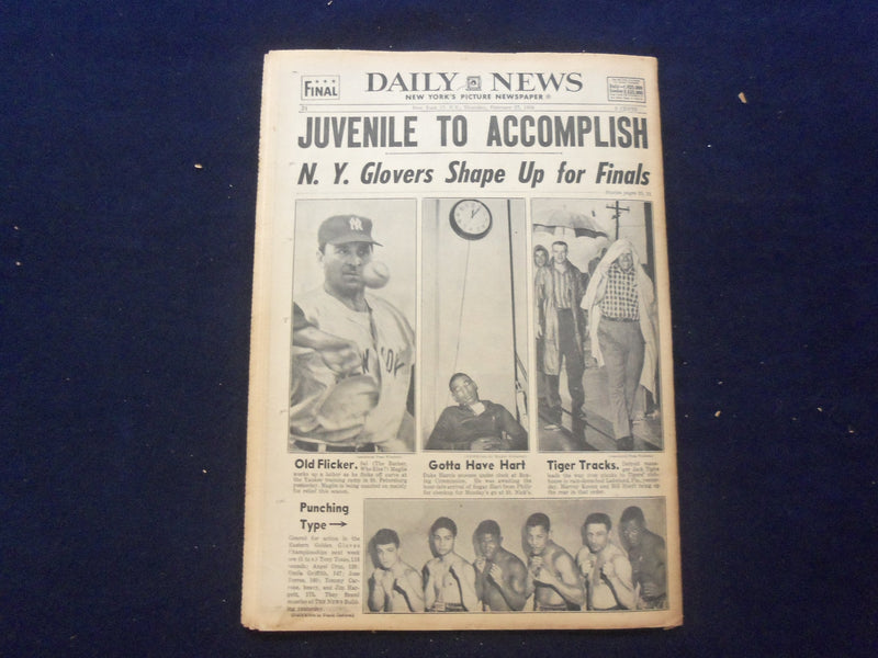 1958 FEB 27 NEW YORK DAILY NEWS NEWSPAPER - WINNIE SHARED LAWYER'S GIRL- NP 6751