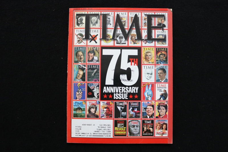 1998 MARCH 9 TIME MAGAZINE - 75TH ANNIVERSARY ISSUE COVER - E 25201