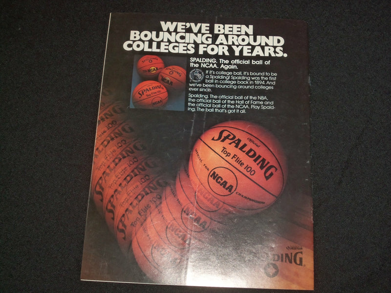 1986 FEBRUARY 27 ATLANTIC 10 CONFERENCE CHAMPIONSHIP TOURNAMENT PROGRAM- ST 6356