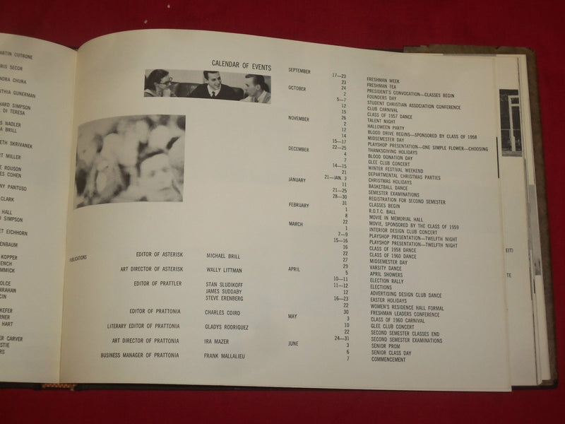 1957 PRATTONIA PRATT INSTITUE YEARBOOK - BROOKLYN, NY - YB 1800