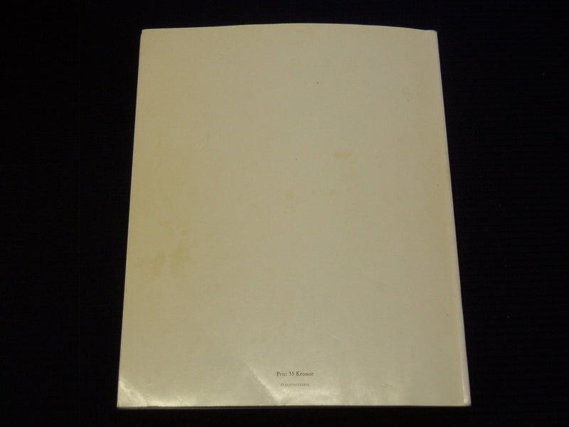 1990 SOMMARUTSTALLNING FERNAND LEGER & SVENSKA BALETTEN BOOK - J 9559