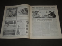 1904 OCTOBER 22 THE SATURDAY EVENING POST MAGAZINE - ILLUSTRATED COVER - SP 506