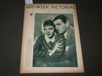 1935 MAR 9 MID-WEEK PICTORIAL MAGAZINE SECTION - GABLE-COLBERT - RUTH - J 3195