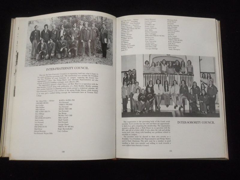 1974 THE SEAL TRENTON STATE COLLEGE YEARBOOK - TRENTON, NEW JERSEY - YB 3152