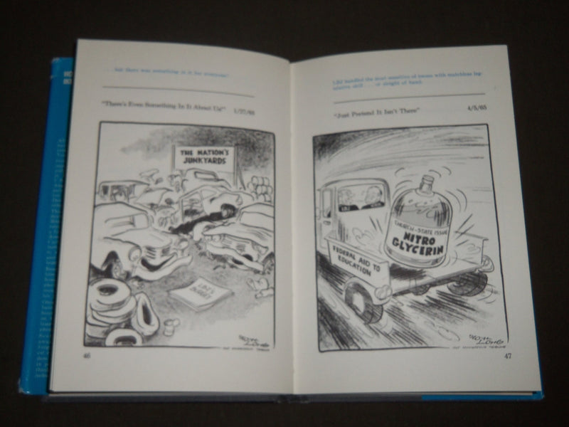 1969 HEY! HEY! LBJ! JOHNSON YEARS AS SEEN BY BY SCOTT LONG BOOK - KD 4723
