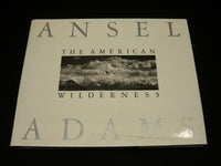 1990 ANSEL ADAMS THE AMERICAN WILDERNESS HARDCOVER BOOK - R 603D