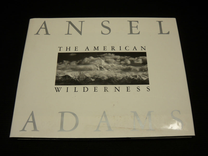 1990 ANSEL ADAMS THE AMERICAN WILDERNESS HARDCOVER BOOK - R 603D
