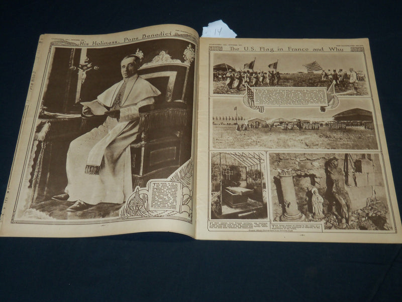 1917 OCTOBER THE ILLUSTRATED REVIEW MAGAZINE SECTION - WORLD WAR I - NP 4524