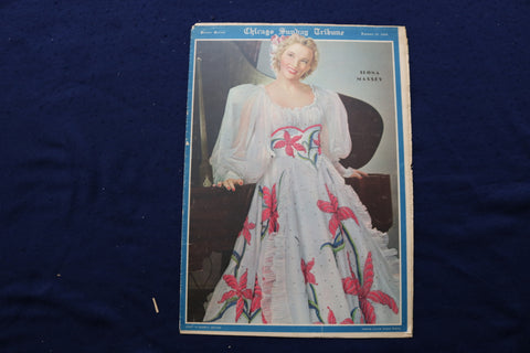 1944 JANUARY 16 CHICAGO TRIBUNE - ILONA MASSEY - E 22802