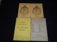 1950'S-1960'S A. ROSENTHAL BOOK CATALOGUES LOT OF 10 - SOFTCOVER - O 3078C