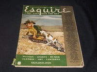 1942 MAY ESQUIRE MAGAZINE - VERY NICE FRONT COVER & ADS - E 5143