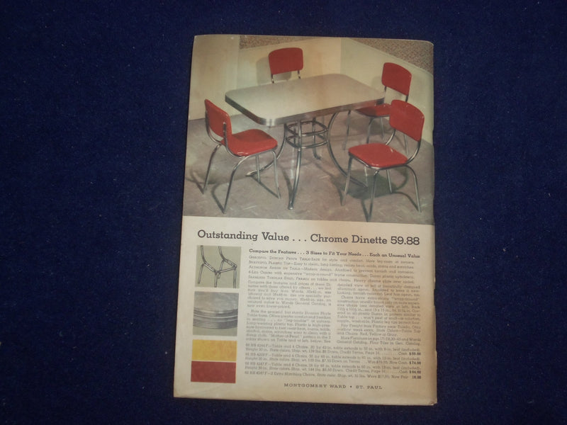 1950 MONTGOMERY WARD SPRING PARADE OF VALUES CATALOG-SOFTCOVER-ST. PAUL- J 9316