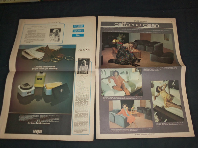 1979 JANUARY 19-26 W MAGAZINE - GREAT STORIES, PHOTOS & ADS - NP 3353