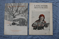 1927-1930 LANCASTER MOTORIST MAGAZINE - LOT OF 12 - O 3737