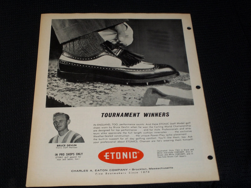 1966 SEPTEMBER 16 GOLF WORLD MAGAZINE - DEVLIN & LITTLER FRONT COVER - E 7294