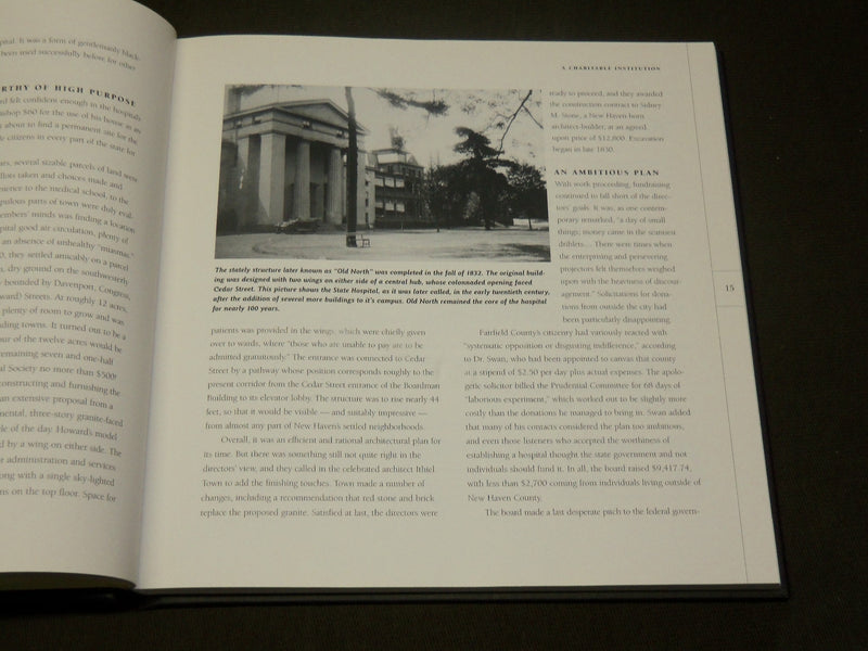 2001 A LEADER OF SUBSTANCE YALE-NEW HAVEN HOSPITAL BOOK BY WENDY MURPHY- KD 6160