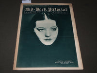 1931 FEBRURAY 21 MID-WEEK PICTORIAL MAGAZINE SECTION - SLYVIA SIDOVEY - J 3235