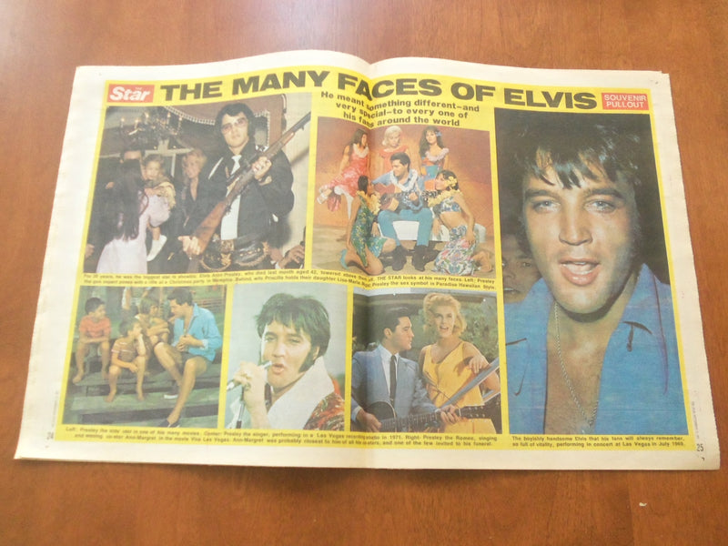 1977 SEPTEMBER 13 THE STAR NEWSPAPER - ELVIS THE BEST SELLING BOOK - NP 4691