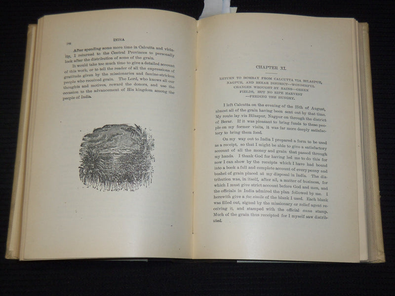 1898 INDIA THE HORROR STRICKLEN EMPIRE HARDCOVER BOOK BY GEORGE LAMBERT- KD 9412