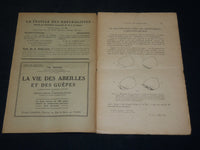 1912-1925 LA FEUILLE DES NATURALISTES FRENCH MAGAZINE LOT OF 22 ISSUES - WR 106C
