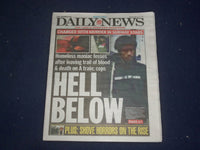 2021 FEBRUARY 15 NEW YORK DAILY NEWS NEWSPAPER -HOMELESS MAN KILLS IN NYC SUBWAY