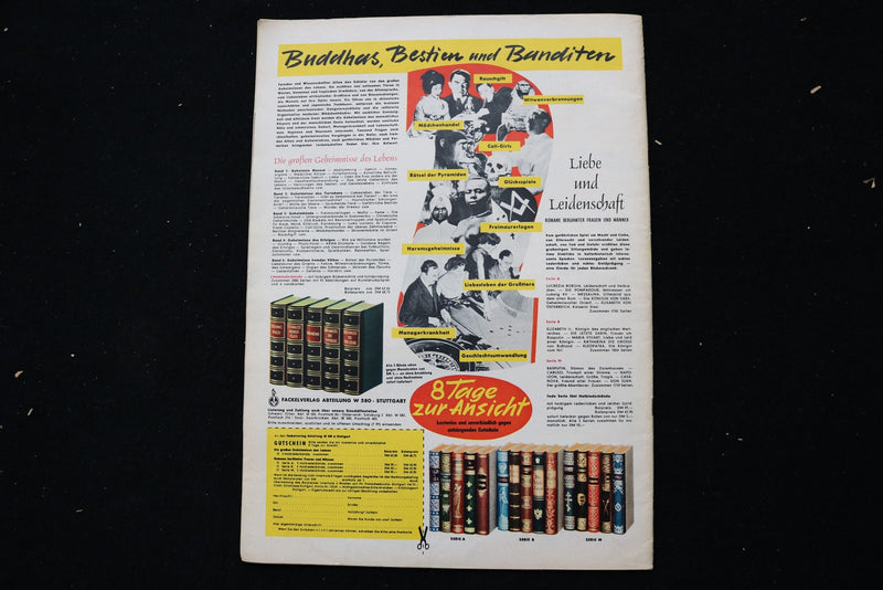 1957 OCTOBER REVUE MAGAZINE - KIM NOVAK COVER - E 25030