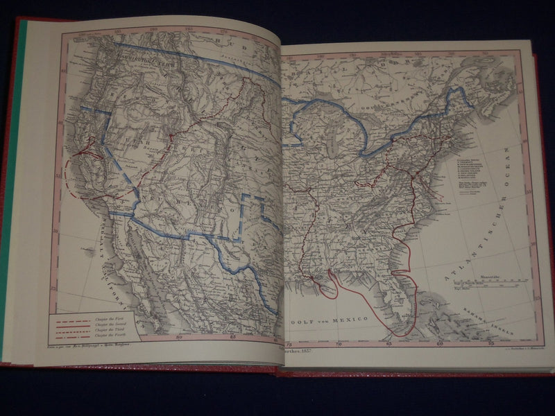 1966 EXTENDED TRAVELS IN ROMANTIC AMERICA BOOK BY JOSEPH JOBE - PRINTS - KD 2696