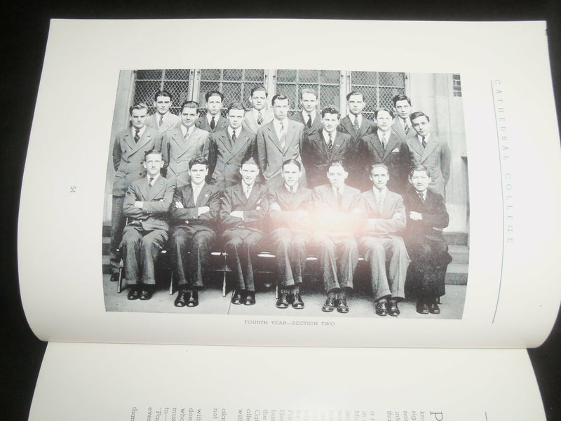 1937 CATHEDRAL COLLEGE OF IMMACULATE CONCEPTION YEARBOOK - BROOKLYN, NY- YB 2525