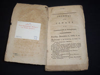 1806-1809 PENNSYLVANIA COMMONWEALTH JOURNAL OF THE SENATE - 3 VOLUMES - KD 3370H