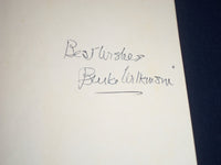 1964 NIGHT OF THE SHORT KNIVES BOOK BY BURKE WILKINSON AUTHOR INSCRIBED- KD 2581