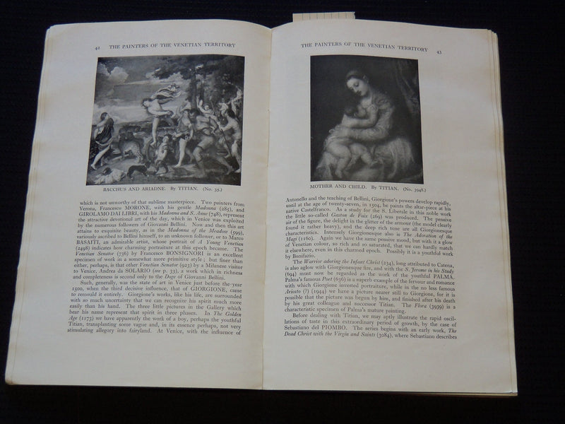 1923-1924 NATIONAL GALLERY ILLUSTRATED GUIDE BOOKS LOT OF 2 - J 8036