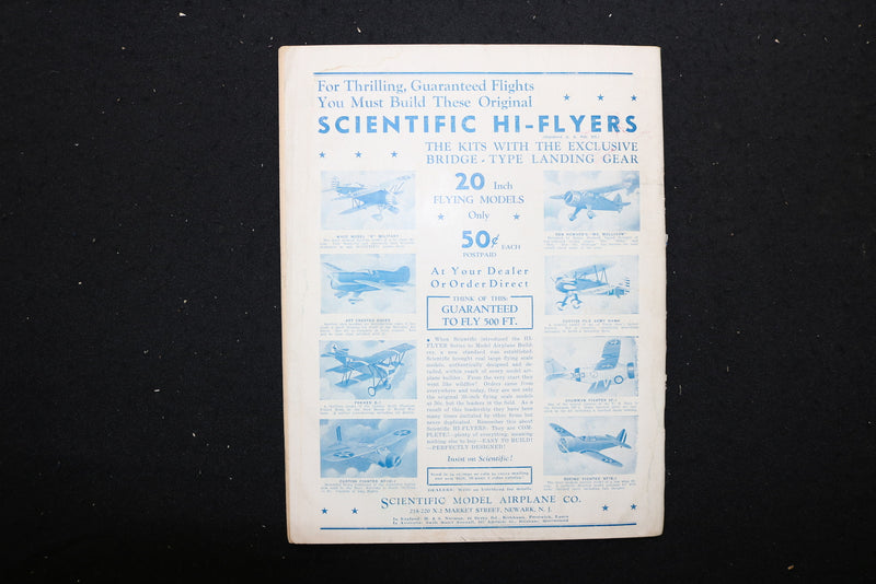 1936 JUNE MODEL AIRCRAFT BUILDER MAGAZINE - THE CRUSADER COVER - SP 2616M