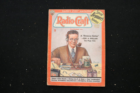 1935 MARCH RADIO-CRAFT MAGAZINE - A 