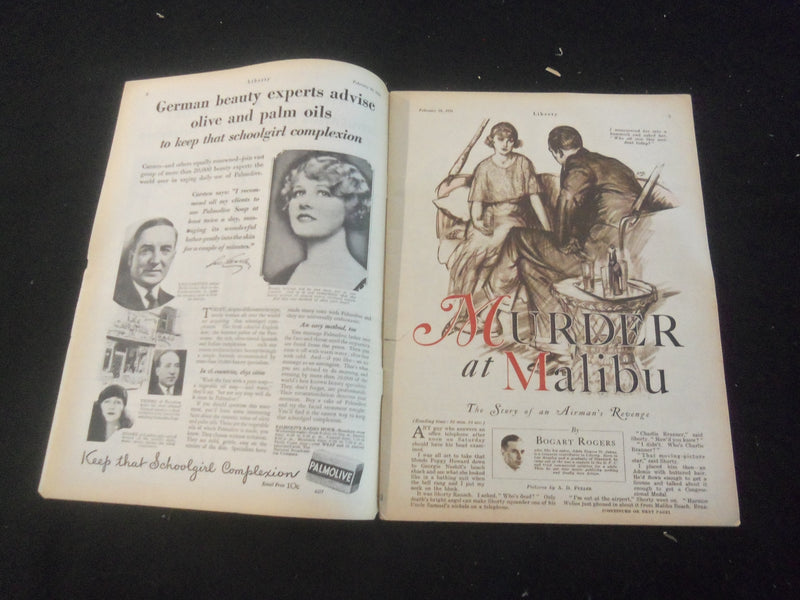1931 FEBRUARY 28 LIBERTY MAGAZINE - THE HERO - SP 5190C