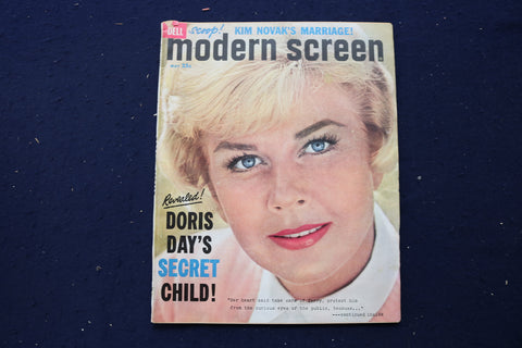 1960 MAY MODERN SCREEN MAGAZINE - DORIS DAY COVER - E 17404