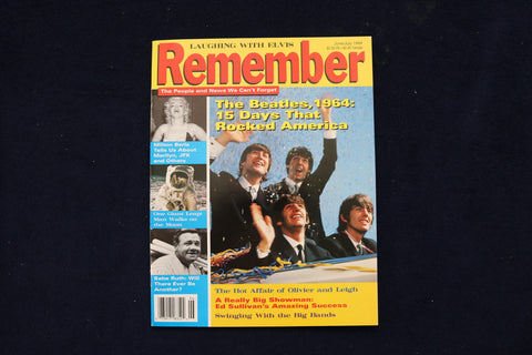1994 JUNE/JULY REMEMBER MAGAZINE - THE BEATLES COVER - E 19314