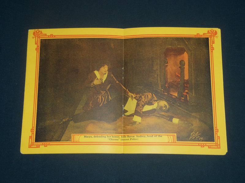 1914 THE YELLOW TICKET TREMONT THEATRE PROGRAM - BOSTON - MICHAEL MORTON- J 4221