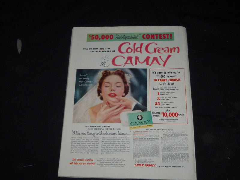 1953 SEPTEMBER WOMAN'S HOME COMPANION MAGAZINE - ILLUSTRATED COVER - B 107