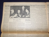 1945 JAN 6 NEW YORK TIMES - ALLIES CUT 3 MILES INTO NAZI BULGE IN NORTH- NP 6644