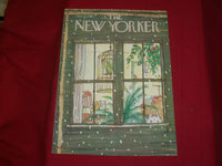 1978 JANUARY 9 NEW YORKER MAGAZINE FRONT COVER ONLY - GREAT ART FOR FRAMING